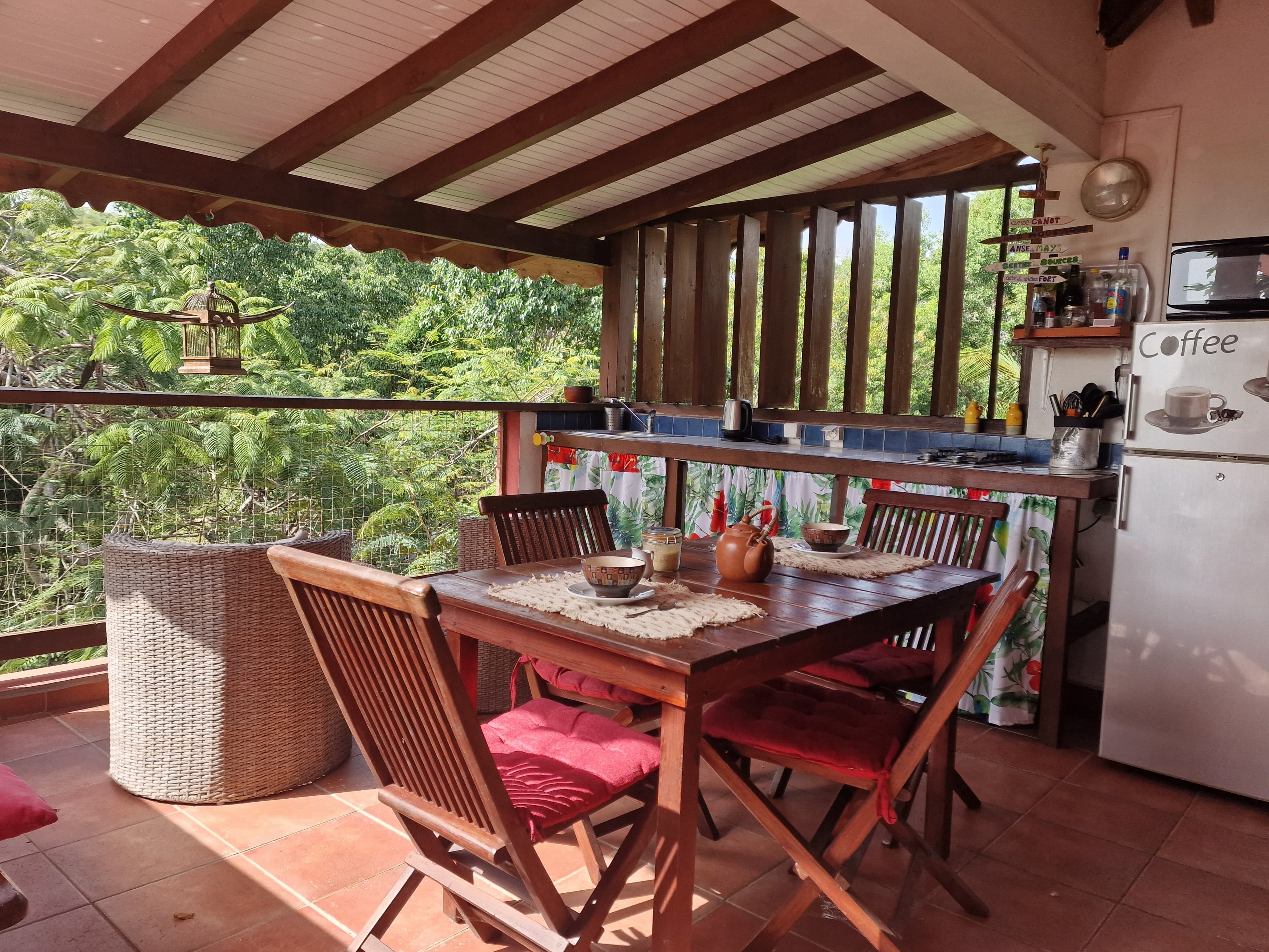 Gite Kazaracon — location Appartement à Grand-Bourg, Marie-Galante