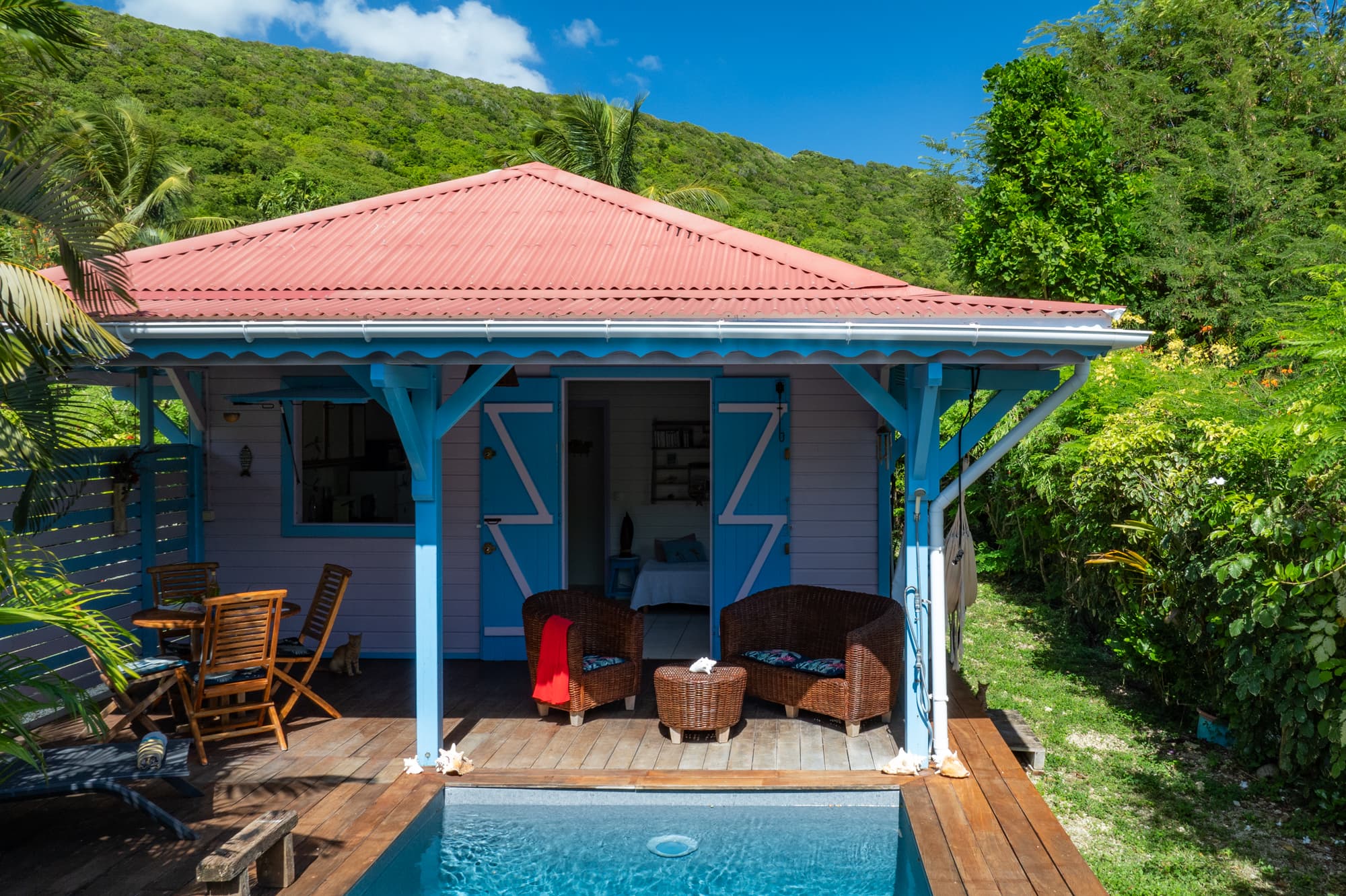 Ti'Kaz Cannelle — location Bungalow à Capesterre, Marie-Galante