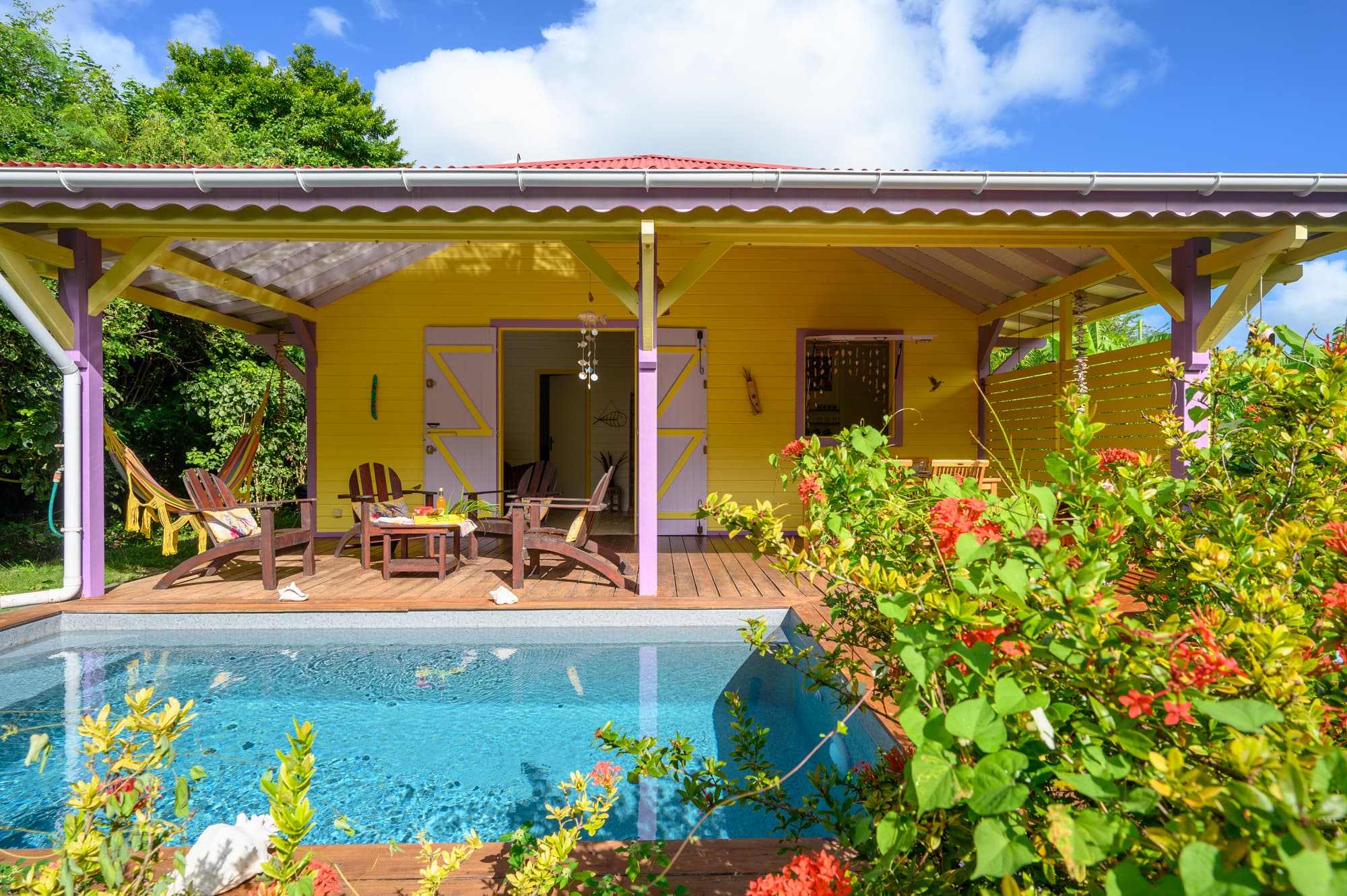 Ti'Kaz Vanille — location Bungalow à Capesterre, Marie-Galante