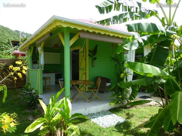 Ti'Kaz Citron Vert — Bungalow rental in Capesterre, Marie-Galante