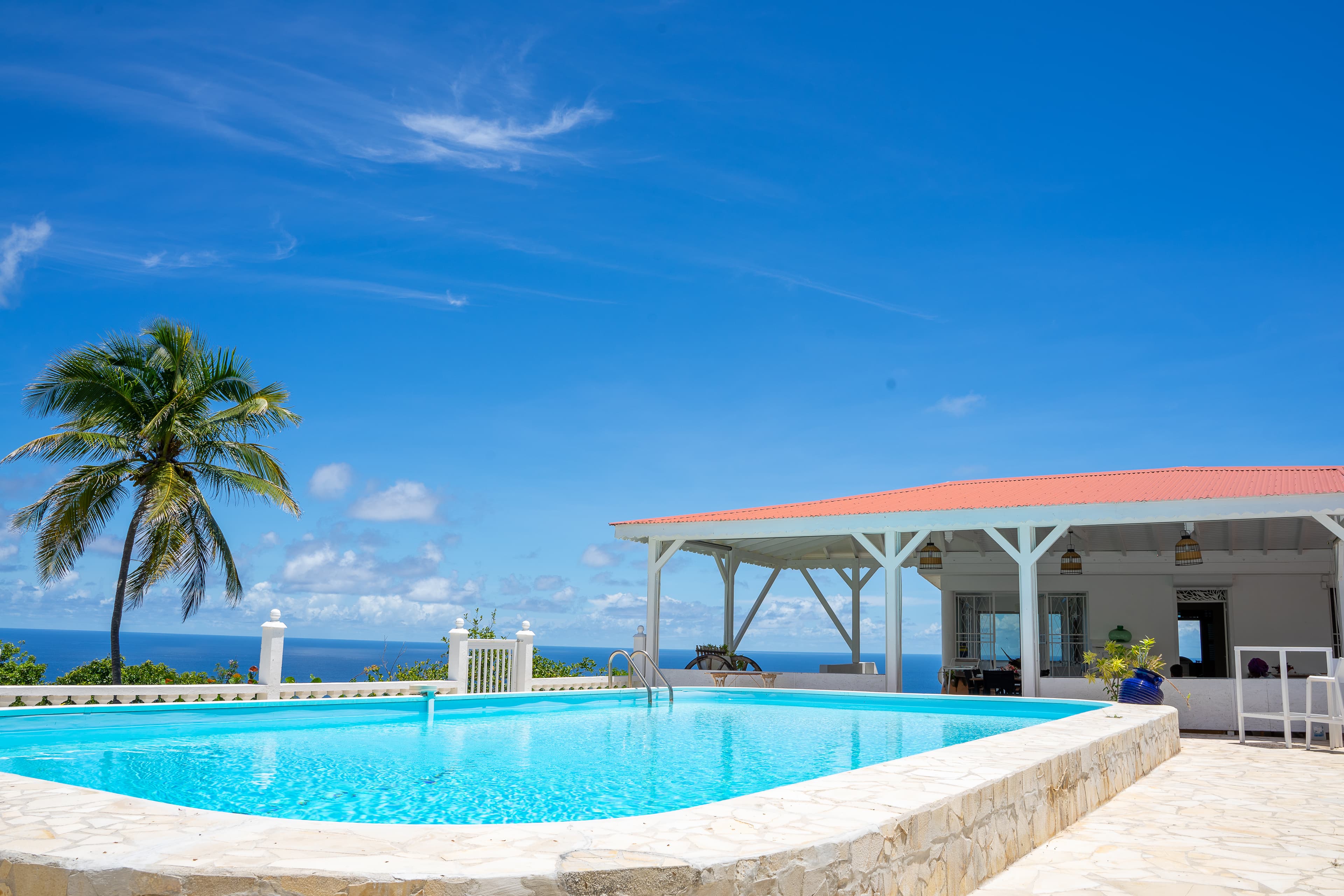 Villa Domaine des Tourterelles — Villa rental in Capesterre, Marie-Galante