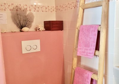 Sweet Pineapple marie galante kazamariegalante chambre rose wc