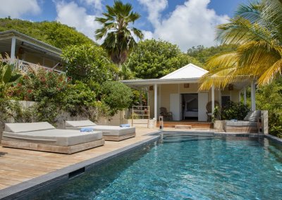 la vanille splendide villa creole piscine marie galante niveau piscine