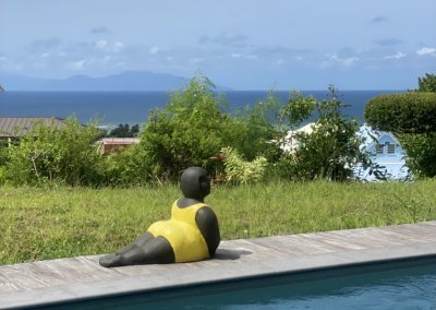bibilikaz villa piscine marie galante vue mer dame jaune