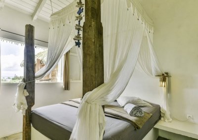 bikok la kabane bungalow vue mer marie galante chambre climatisee