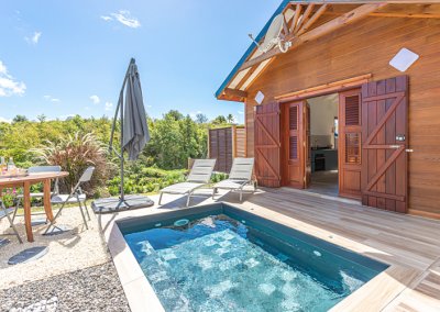 bungalow sonia kazamariegalante piscine marie galante bac a punch terrasse
