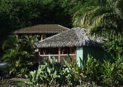 kabanon la kabane marie galante bungalow ecolodge vue mer vue exterieur