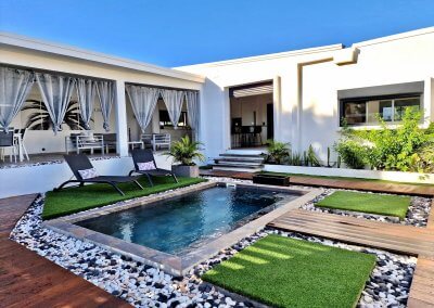 Kazalex villa piscine marie galante exterieur jardin relax