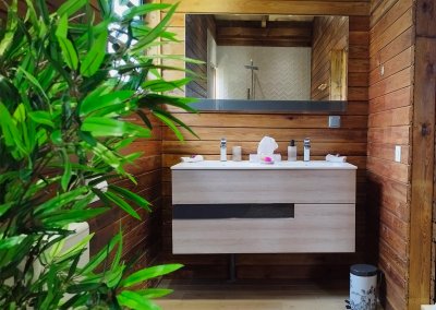 bungalow satya marie galante location saisonniere salle de bain 2