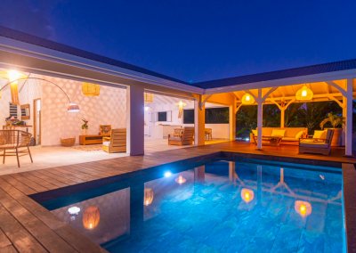 The Grey Houses Luxury Marie Galante piscine