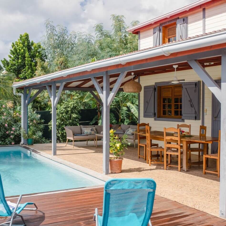 babwala villa piscine Saint Louis de Marie Galante